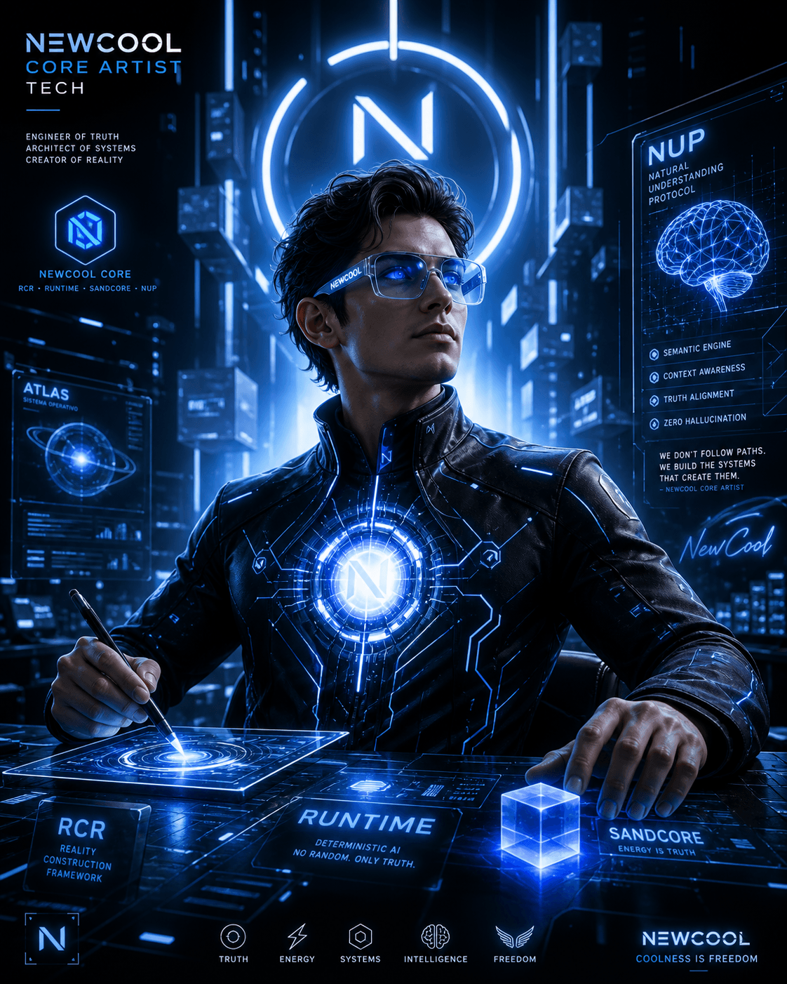 NewCool Core Artist — engineer of truth